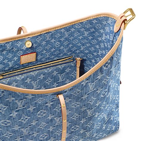 louis vuitton carryall mm denim|Louis Vuitton carryall mm.